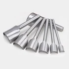 5-50 мм кожаное ремесло набор с перфорацией и Сталь полукруглый резак удар кожа инструменты для изготовления подарка сделай сам для штамповки, набор ручных инструментов