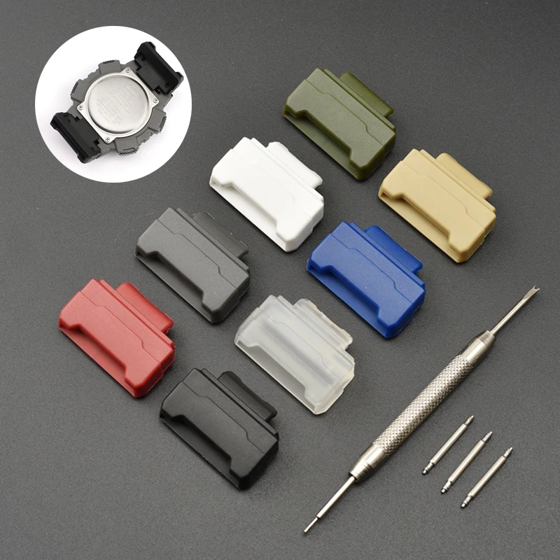 16 мм Твердые ТПУ адаптеры разъем для Casio G SHOCK GA 110 100 GD 6900 DW 5600 аксессуары часов без