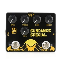 caline dcp 06 sundance special boost overdrive effect pedal guitar accessories dual guitar pedal