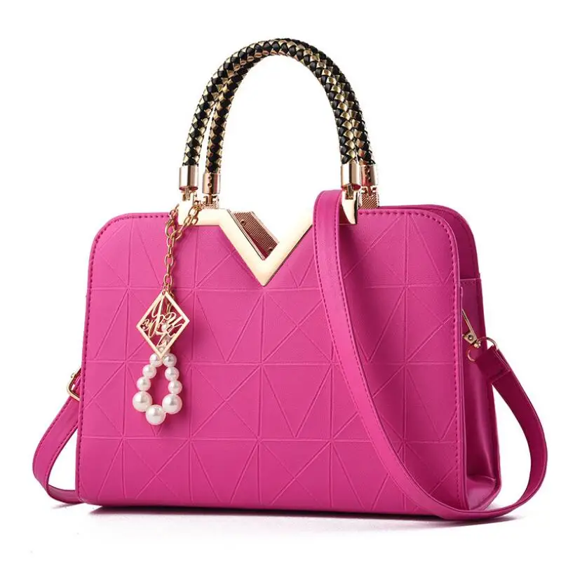 

Autumn New Stereotyped Female Bags Shopping Handbag TTrendy Fashion Shoulder Bag High Quality Female Pu Leather Messenger Bag