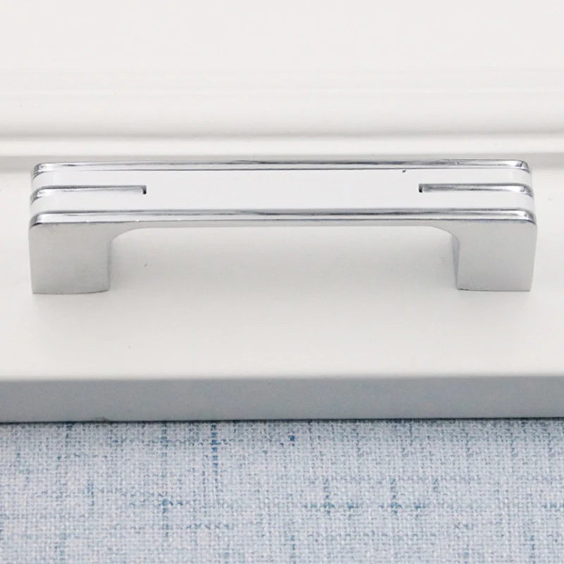 Simple Moder Style Black Cabinet Handles Zinc Alloy Kitchen Cupboard Pulls Drawer Knobs Furniture Handle Hardware | Обустройство дома