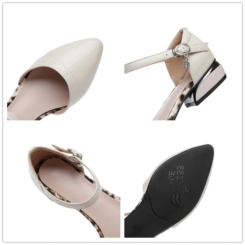 

Women's Sandals Summer 2021 New Arrival Puppy Heels Sandals Jasper Conran Cow Leather Shoes Sexy Lady Party Wedding Shoes Woman