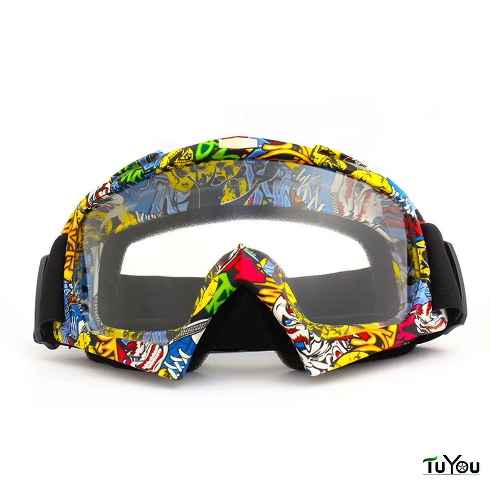 

60pcs Custom madeSunglasses Outdoor Motocross Goggles Cycling MX Off-Road Ski Sport ATV Dirt Bike Racing Glasses for KTM Fox