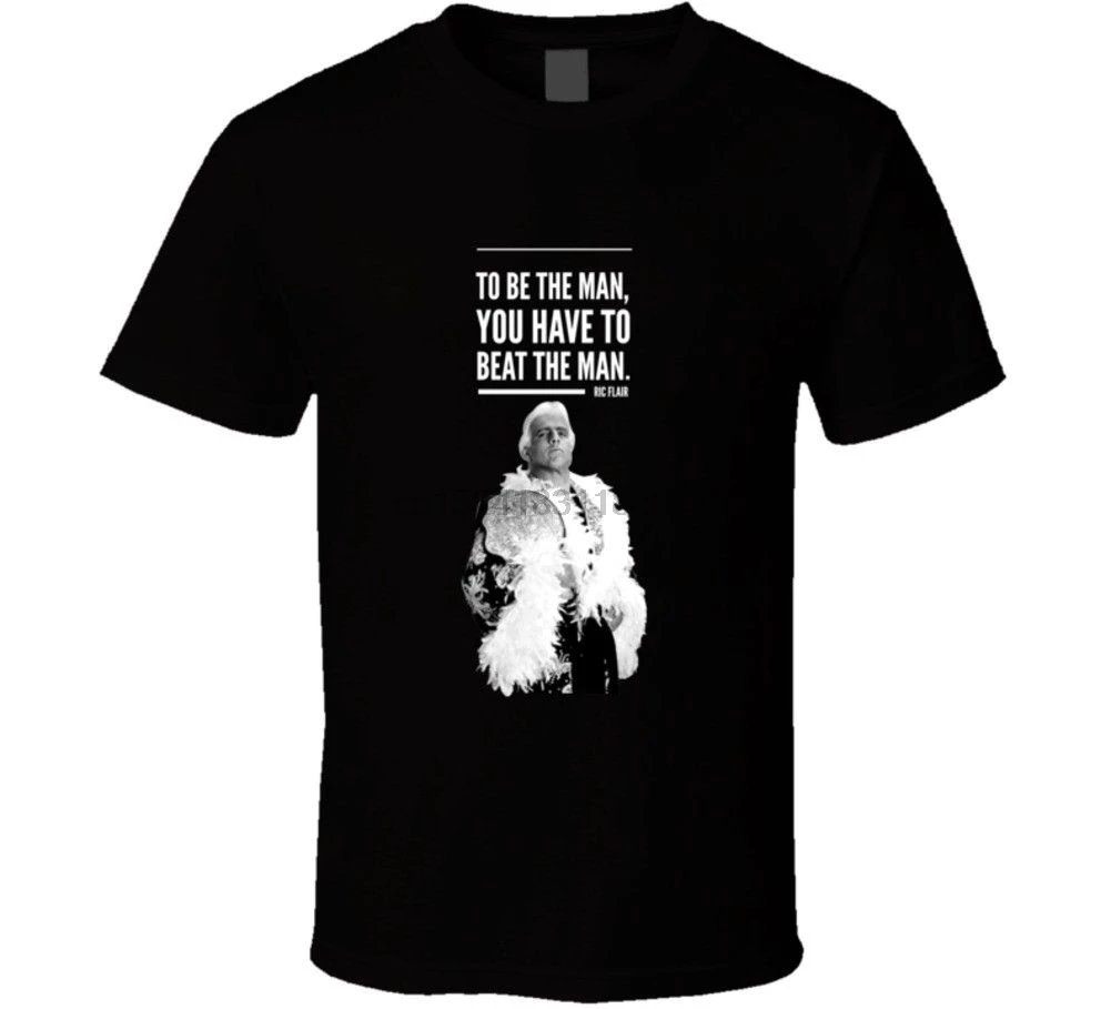 Классическая футболка Ric Flair с цитатой|Мужские футболки| |