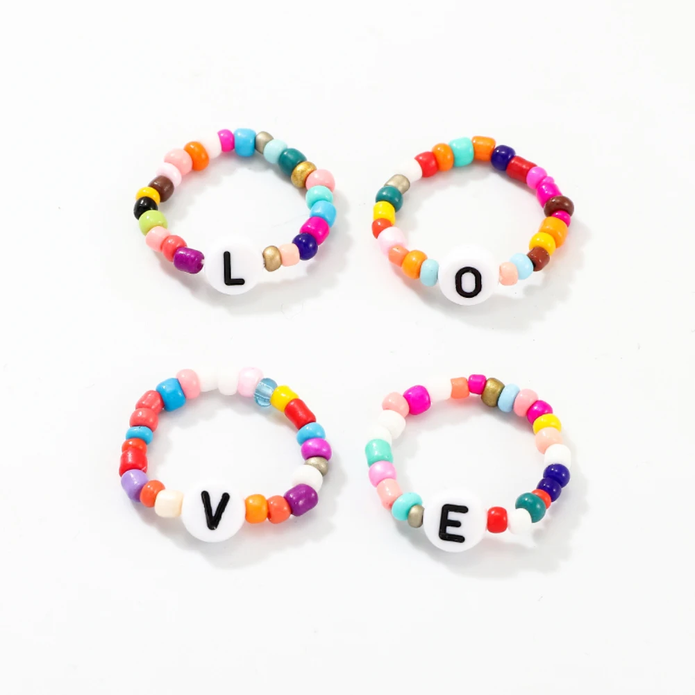 4 шт./компл. женское кольцо на палец для вечеринки ювелирное изделие в подарок