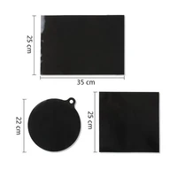 new induction cooktop mat protector non slip silicone insulation pad cover reusable