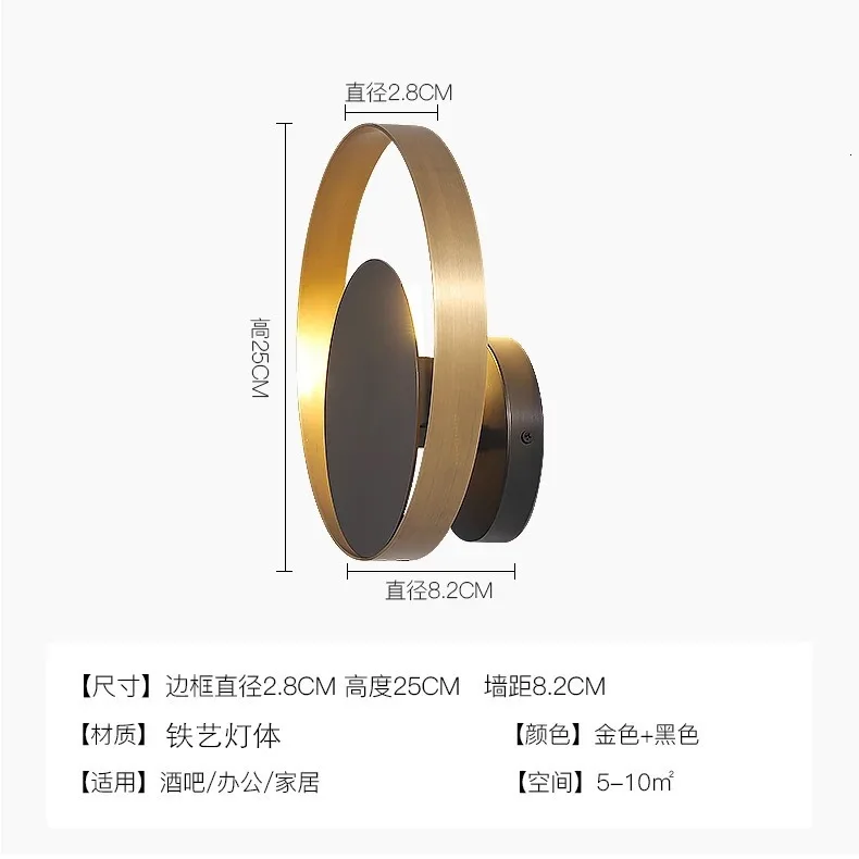 Новая современная светодиодная подсветка стены вниз куб Крытый открытый бра