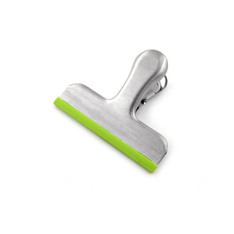 100pcs Household Food Snack Storage Seal Sealing Bag Clips Sealer Clamp Stainless Steel Kitchen | Дом и сад