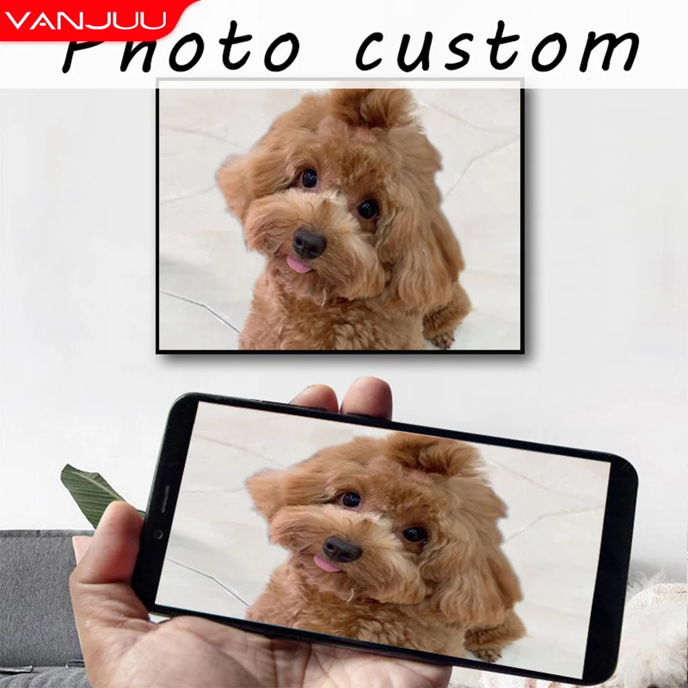 

Exclusive Photo custom Diamond painting Full Diamond Mosaic Embroidery DIY Cross stitch kits Pet custom Rhinestones painting