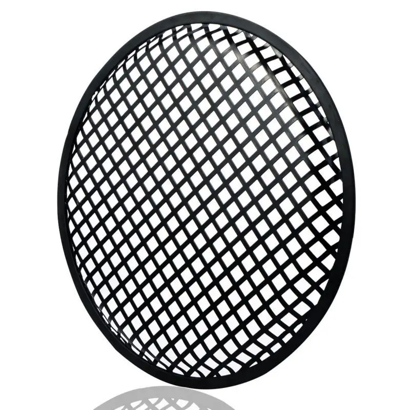 Автомобильная аудио сабвуфер металлическая решетка с 4 монтажными кронштейнами