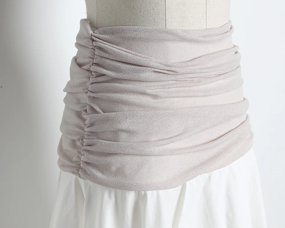 Женская ассиметричная летняя юбка модель миди-юбка с высокой талией года 2021 |