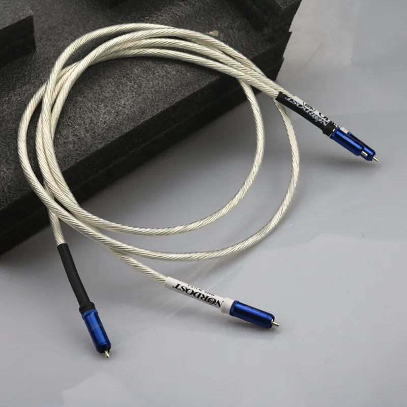 NORDOST ODIN 2 го поколения флагманский RCA чистый серебряный аудио кабель HIFI усилитель