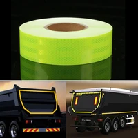 5cmx10mroll reflective safety tape warning conspicuity film strip for truck accessories