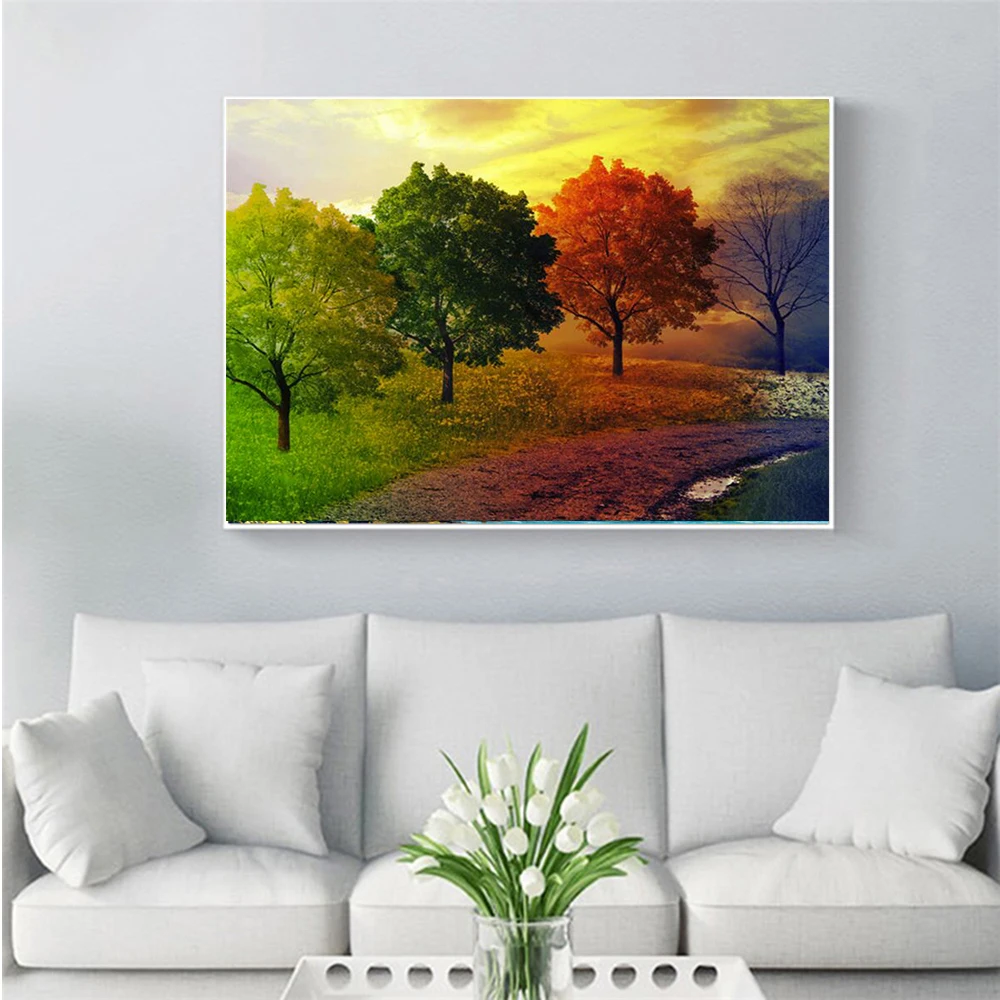 Полноразмерная квадратная/Круглая Мозаика 5D алмазная живопись сделай сам