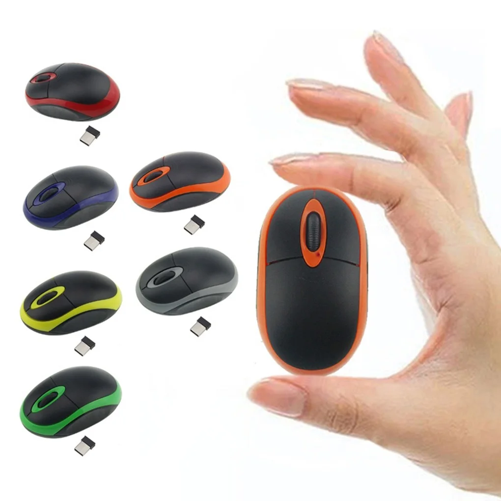 2.4G Colorful Wireless Mouse Mini Cordless Optical Mice Office Computer PC Laptop | Компьютеры и офис