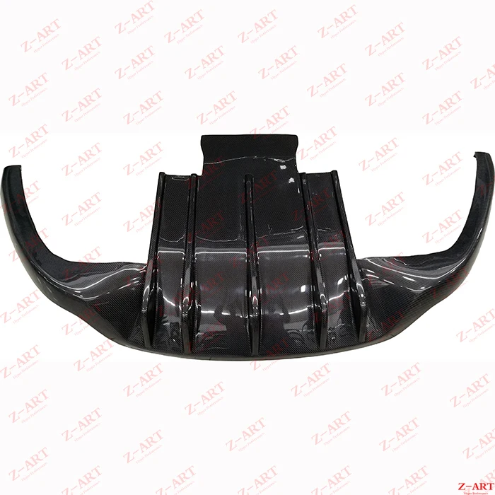 Z-ART carbon fiber rear diffuser for Maserati Gran Turismo 2008-2019 lip GT chin | Автомобили и мотоциклы