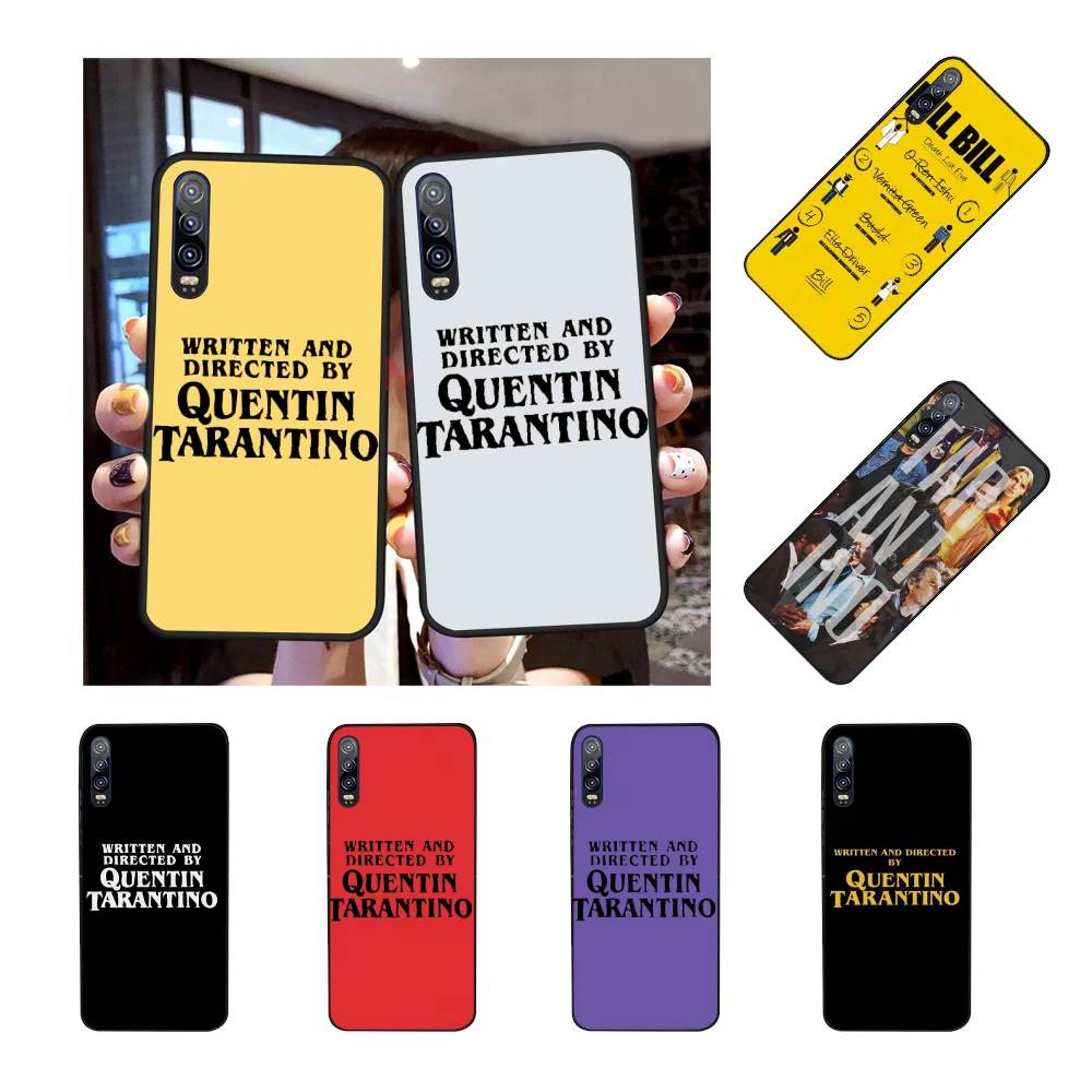Чехол для телефона с забавными надписями Quentin Tarantino Huawei P9 10 lite P20 pro P30 Psmart mate 20