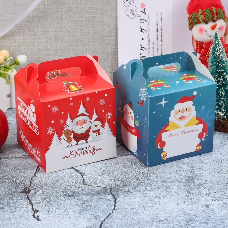 Бумажная коробка StoBag с ручками 20 шт. посылка ственская для конфет и шоколада
