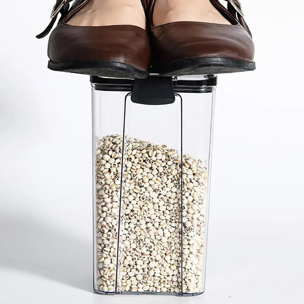 Штабелируемая кухонная герметичная банка пластиковая коробка для хранения