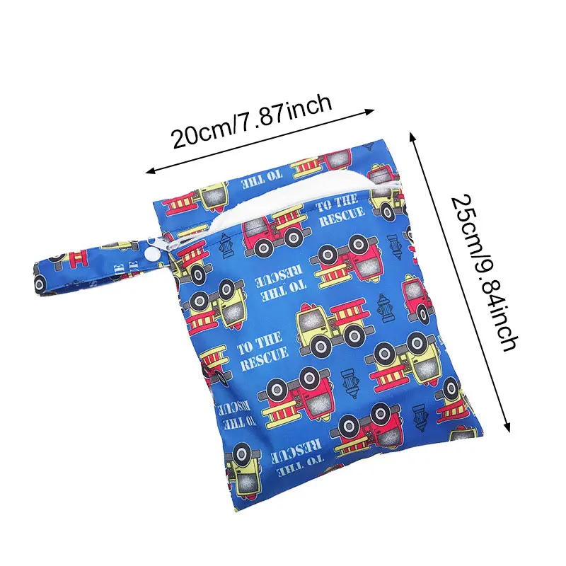 Водонепроницаемые сумки для детских подгузников на коляску 20 х25 см | Дом и сад