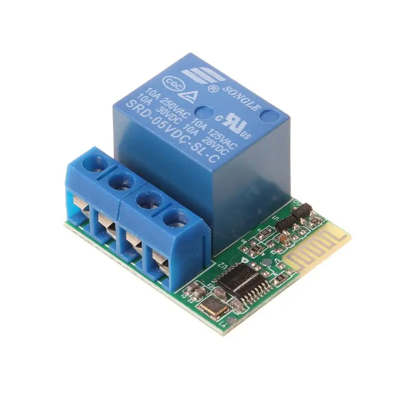 

Relay Switch With Bluetooth APP Control Time-Relayed Module For Accesse Controlling Motor LED Light Mayitr 896B