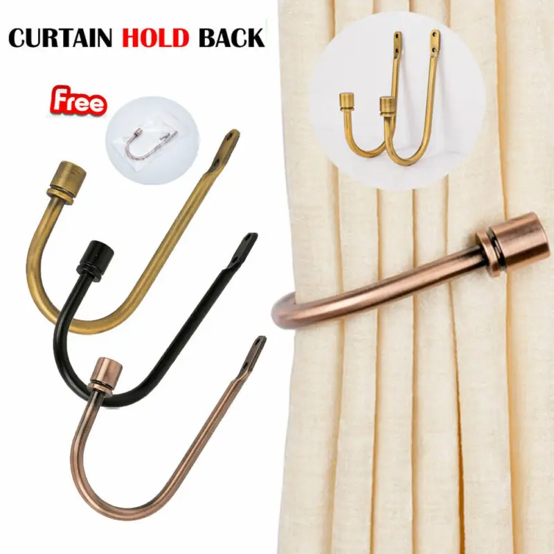 2 * галстук простая Пряжка шариковый Железный зажим 1 Металлические занавески