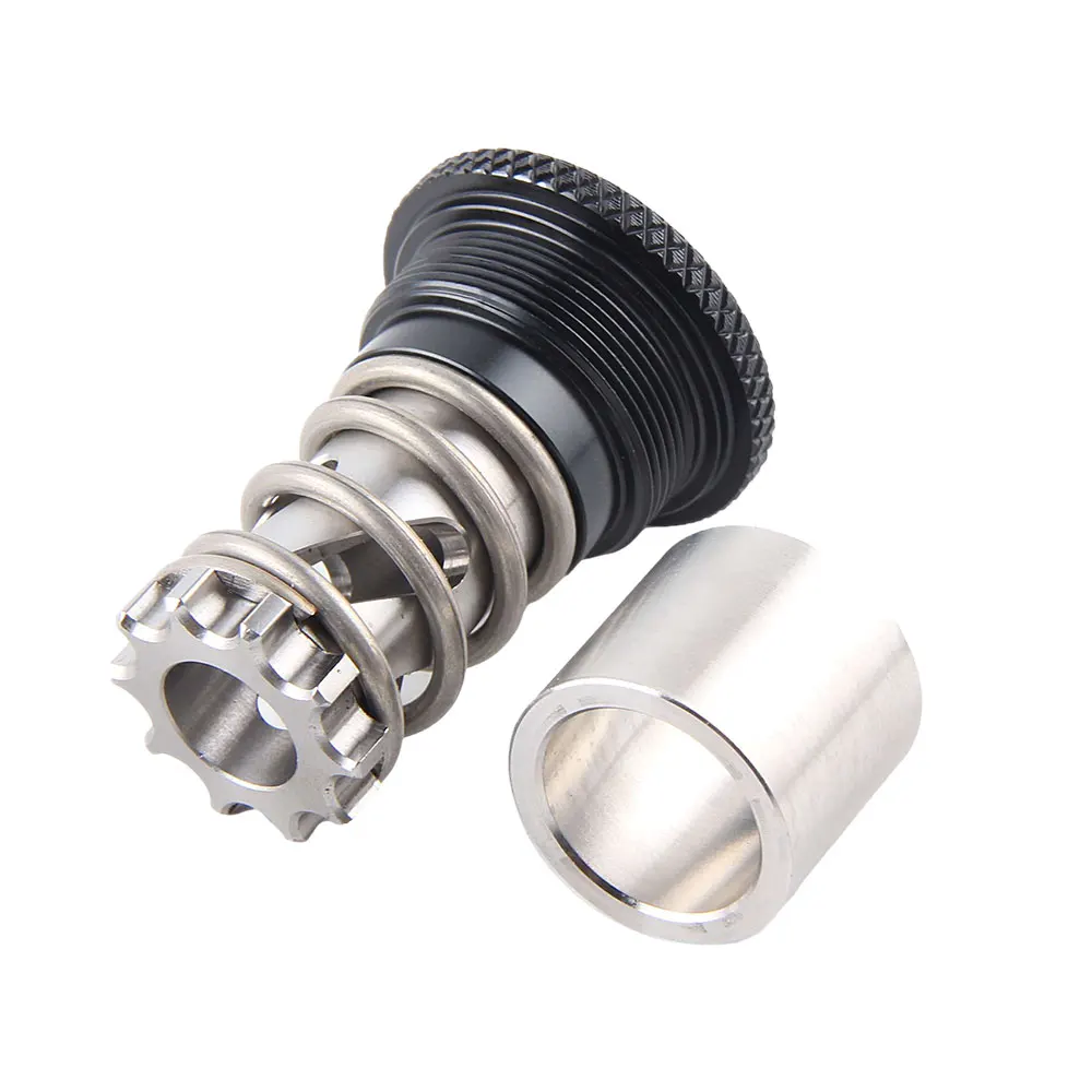 

Stainless Steel BOOSTER LOCK OUT Bushing 1.5x1.5x1.5 inch for 1-3/16x24 Booster Solvent Trap Fuel filter Suppressor