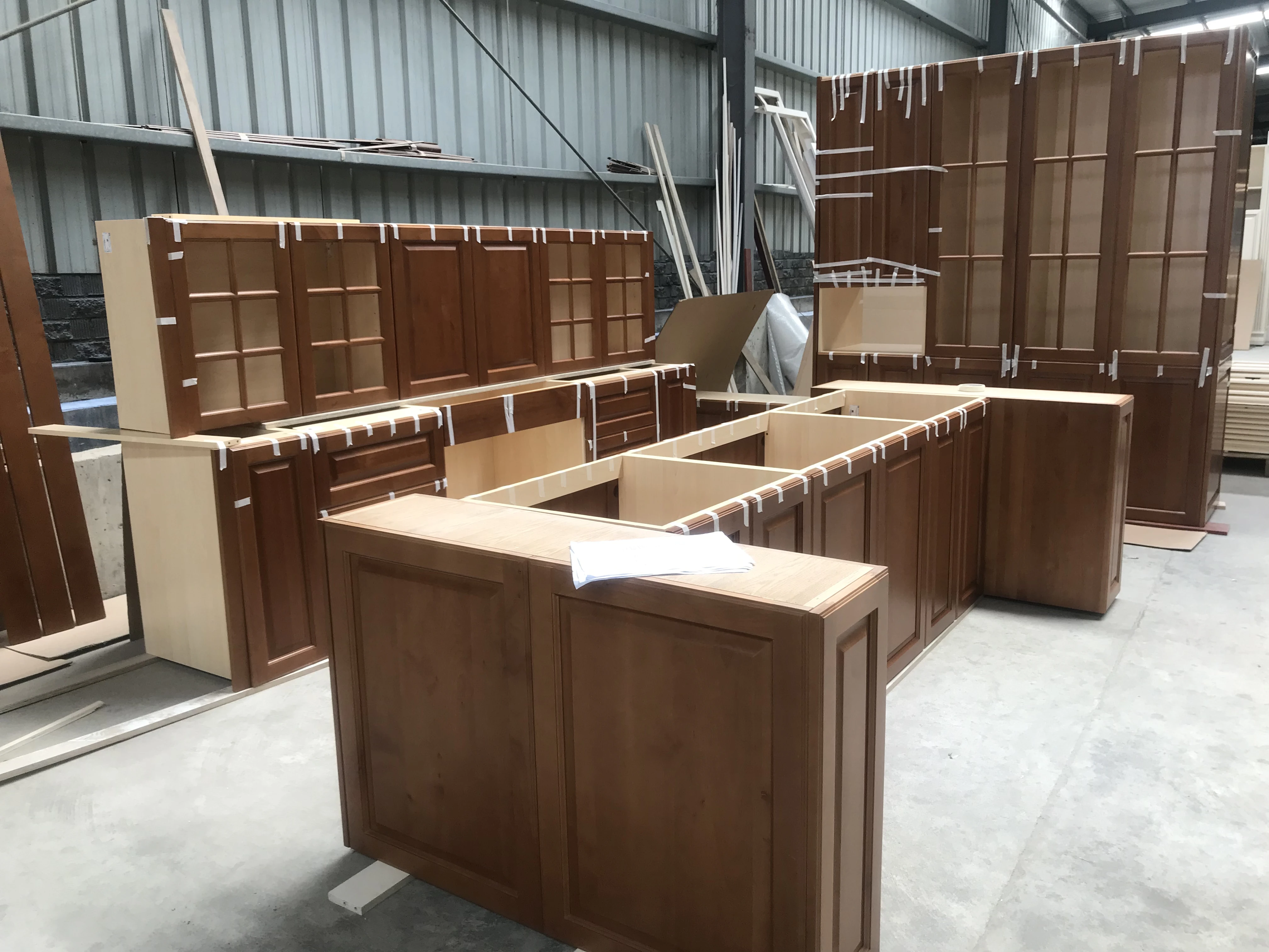 customized kitchen cabinet solid wooden pantry | Обустройство дома