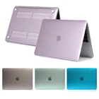 Прозрачный чехол для ноутбука MacBook Touch ID A1932 2018, чехол для Macbook Air 13 A1466 A1369 Pro Retina 11 12 13 15 16, Жесткий Чехол