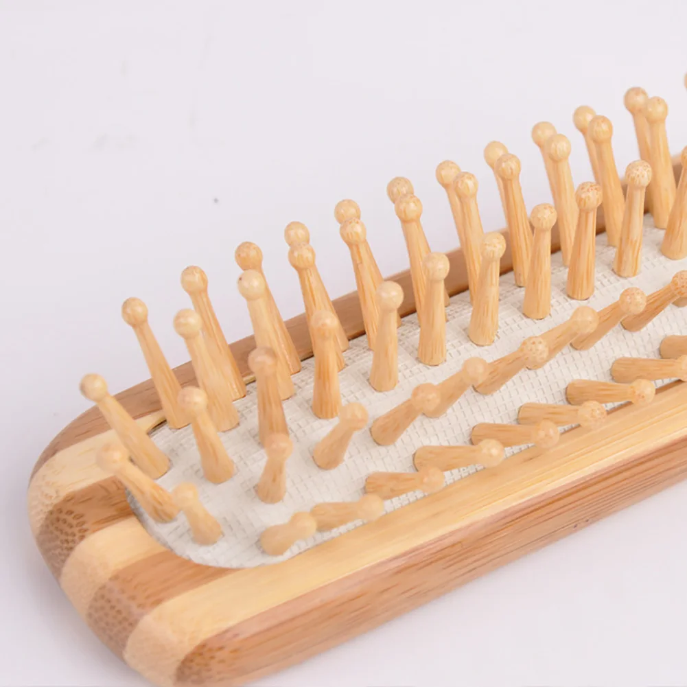 

Hairbrush Anti Klit Brushy Haarborstel Women Natural Wood Hair Brush Comb Detangling Scalp Massage Hair Comb Antistatic 1PC