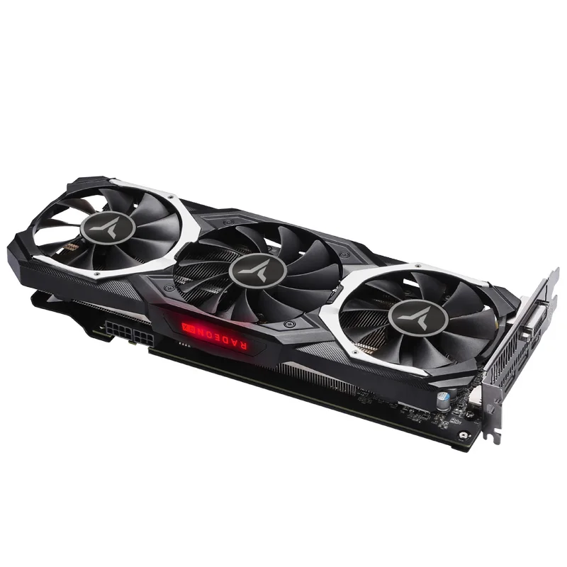 Yeston Radeon RX580 8 ГБ GDDR5 PCI Express x16 3,0 видеоигровая видеокарта внешняя видеокарта для рабочего стола