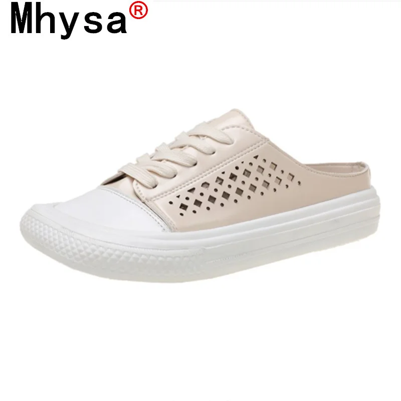 

2021 Summer New Women's Openwork Slippers Sexy Square Head Breathable Slippers Shoes for Woman Fashion Outdoor Light Slippers