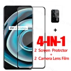 2.5D полное клеевое стекло для Realme Q3 Pro Защитная пленка для экрана закаленное стекло для Realme Q3 Pro Защитная пленка для телефона Realme Q3 Pro