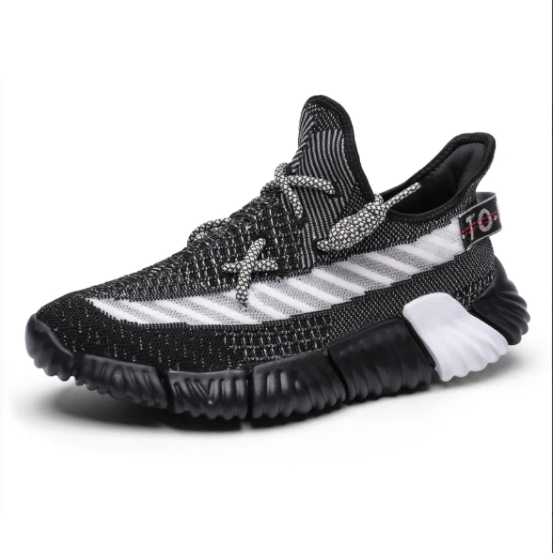 

Men's Lace-up Fly Knit, Comfortable and Breathable Fashion Trend, Daily Wild Wukong Coconut Ultralight Casual Sneakers HL015