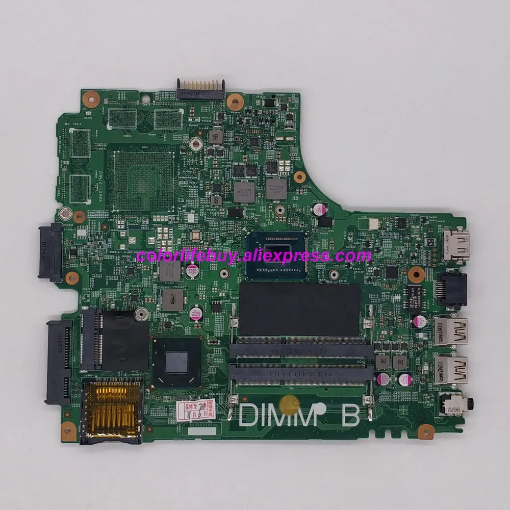 Genuine VV4H6 0VV4H6 CN-0VV4H6 DNE40-CR MB 5J8Y4 REV:A00 CEL 1007U CPU Laptop Motherboard for Dell Inspiron 3421 Notebook PC