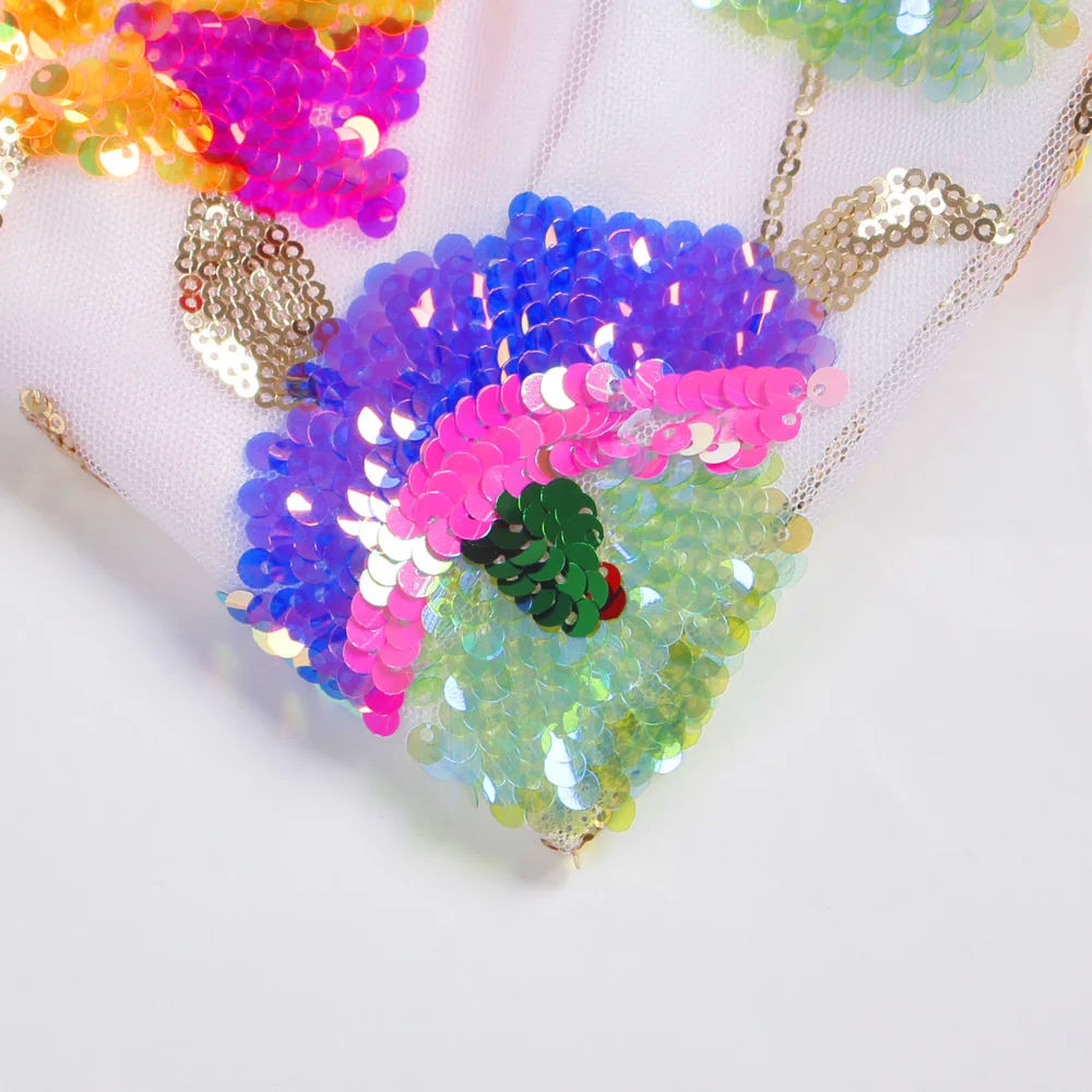 

Sleeveless Floral Sequined Pink Sexy Party Dress Deep V Neck Backless Short Night Club Out Summer