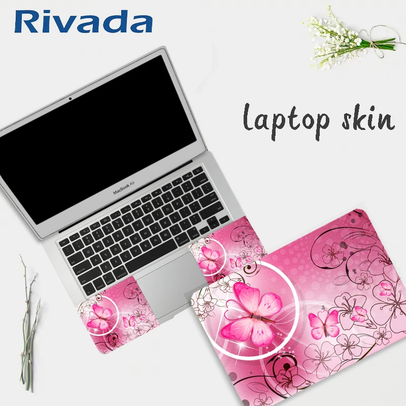 Наклейка для ноутбука Обложка художественная наклейка совместимая с HP Dell Lenovo Apple