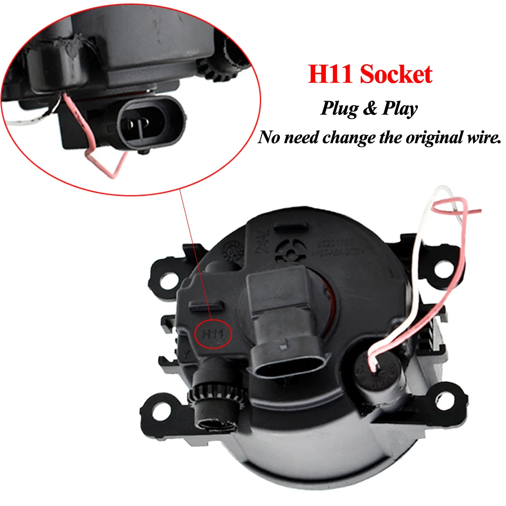 2x Новый Ангельские глазки на передний бампер для автомобильного стайлинга