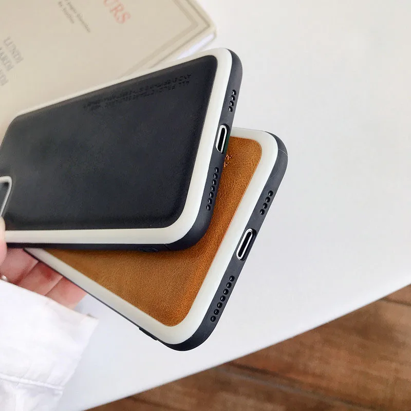 Кожаный Мягкий ТПУ силиконовый чехол Suntaiho для iPhone 11 Pro Max Ультратонкий телефона