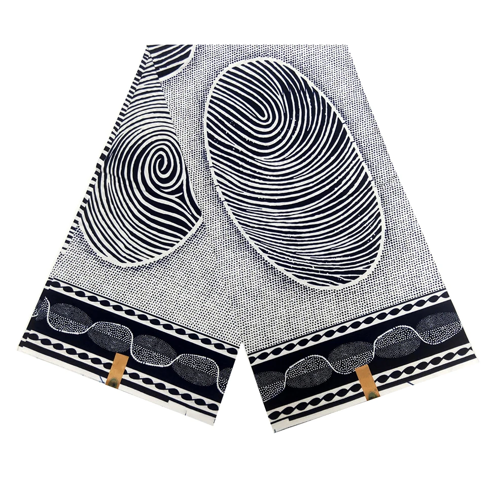 6 Yards Mitex Wax Print/ African Fabrics Kitenge/Pagnes/Tissues Africain/ Lapa/Chitenge HS-32