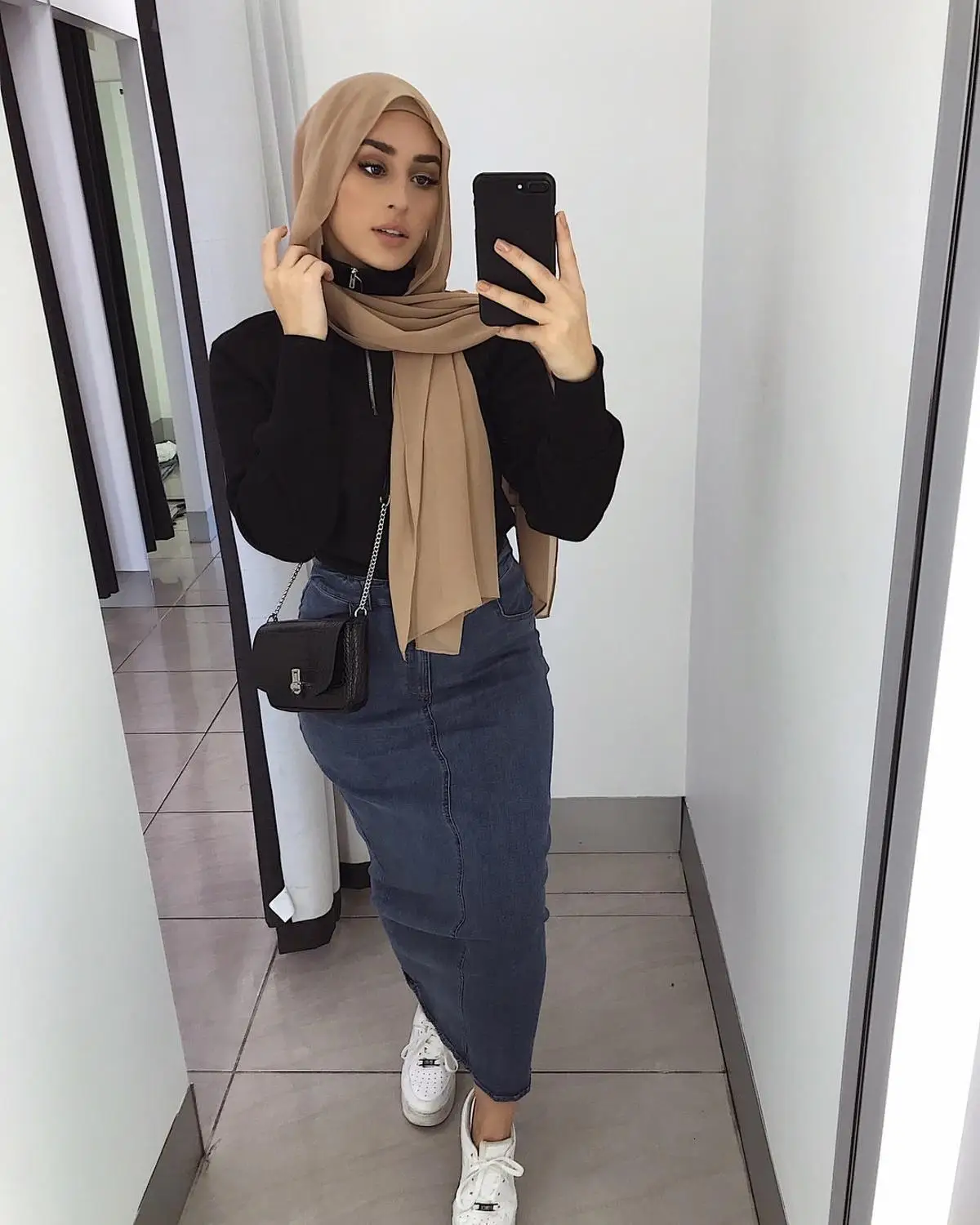 Фото Women's Jeans Long Skirt Faldas Mujer Moda Bottoms Bodycon Pencil High Waist Ramadan Jupe Longue Femme Spodnica Islamic Baju Women's Jeans Long Skirt Faldas Mujer Moda Bottoms Bodycon Pencil High Waist Ramadan Jupe Longue Femme Spodnica Islamic Baju