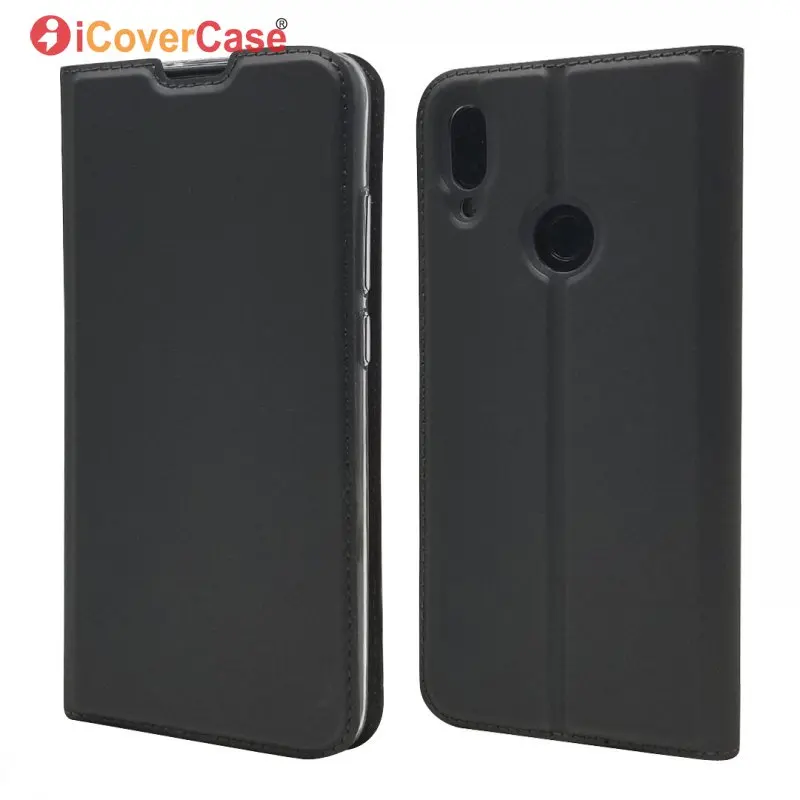 Откидной Чехол для Xiaomi Redmi Note 7 Магнитный чехол кошелек кожаный аксессуар