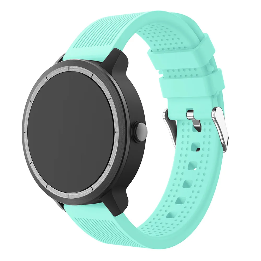 Цветной мягкий силиконовый браслет ремешок для Garmin vivoactive3 vivomove HR сменный умный Браслет для Garmin Vivoactive3 ремень