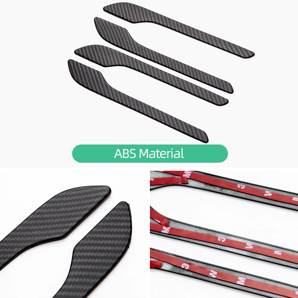 4 шт. Защитная Наклейка на дверную ручку автомобиля Tesla Model 3 2017-2020 |