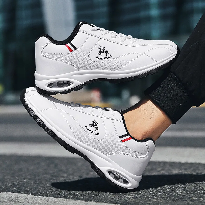 

2021 New Fashion Style Men Running Shoes Comfortable Air Cushion Sport Shoes Brand Designer Walking Sneakers Jogging Footwear