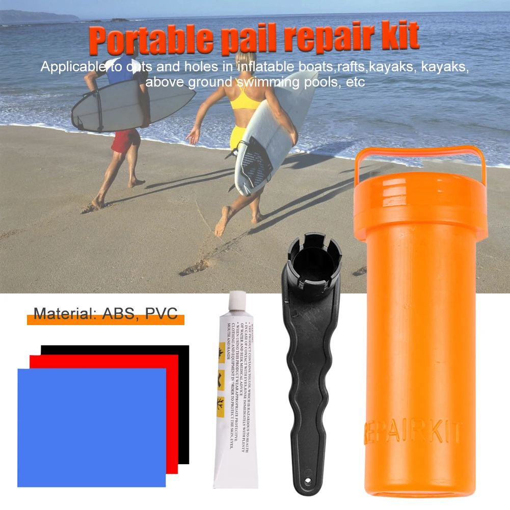 

Canoe Boat Patch Glue Raft Swimming Pools Water Sports Puncture Repair Kit