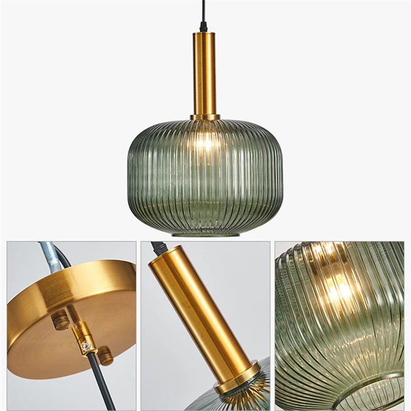 

Nordic Restaurant Pendant Lights Glass Pendant Lamp Restaurant Bar Hanging Lamp Bedroom Living Room Kitchen Suspension Luminaire
