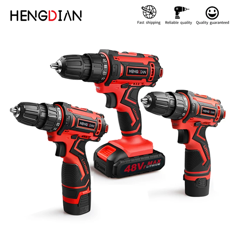 12V 16V 20V Cordless Drill Electric Screwdriver Mini Wireless Power Driver DC Lithium-Ion Battery 3/8-Inch | Инструменты