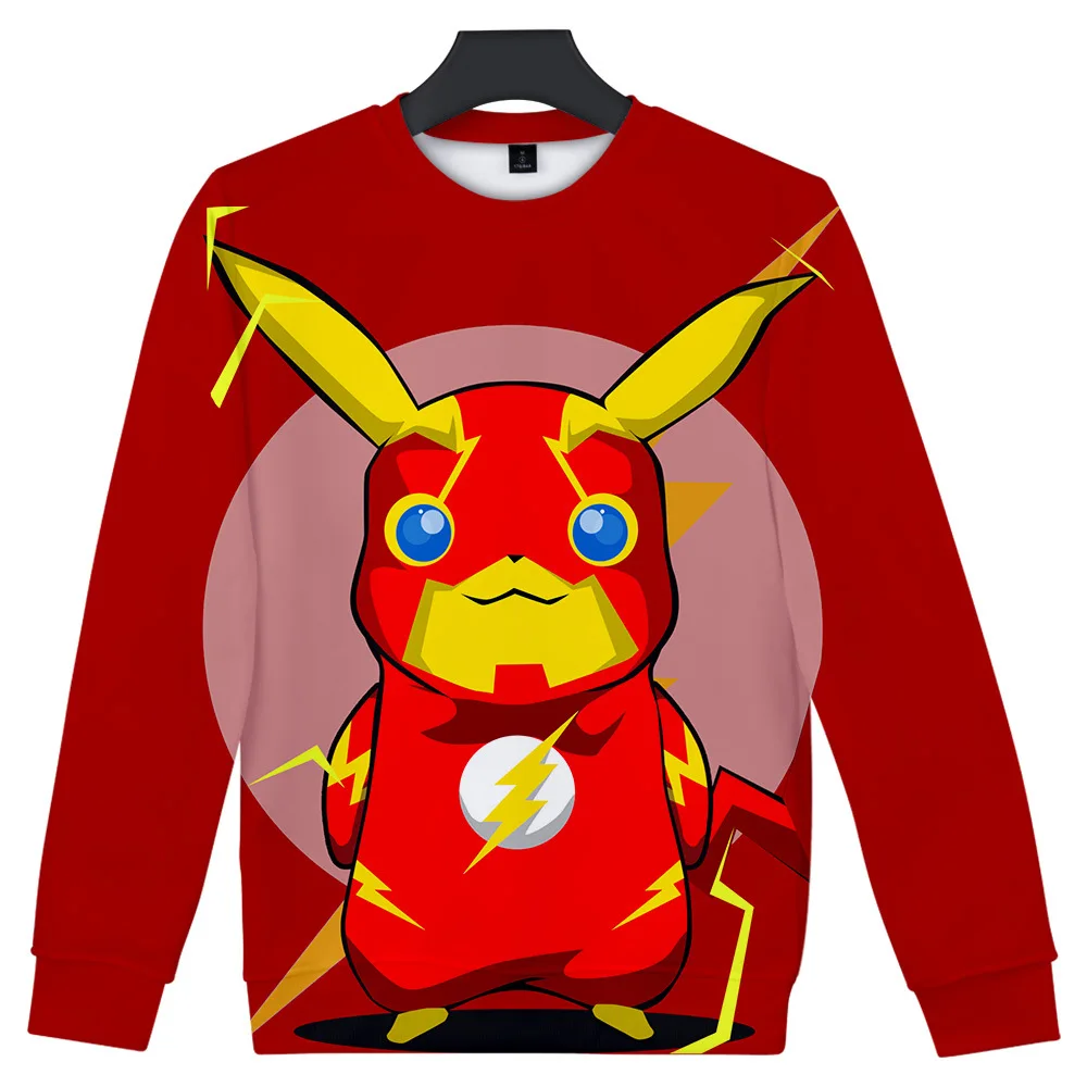 От 8 до 20 лет куртка Пикачу с капюшоном Покемон детектива Детская толстовка