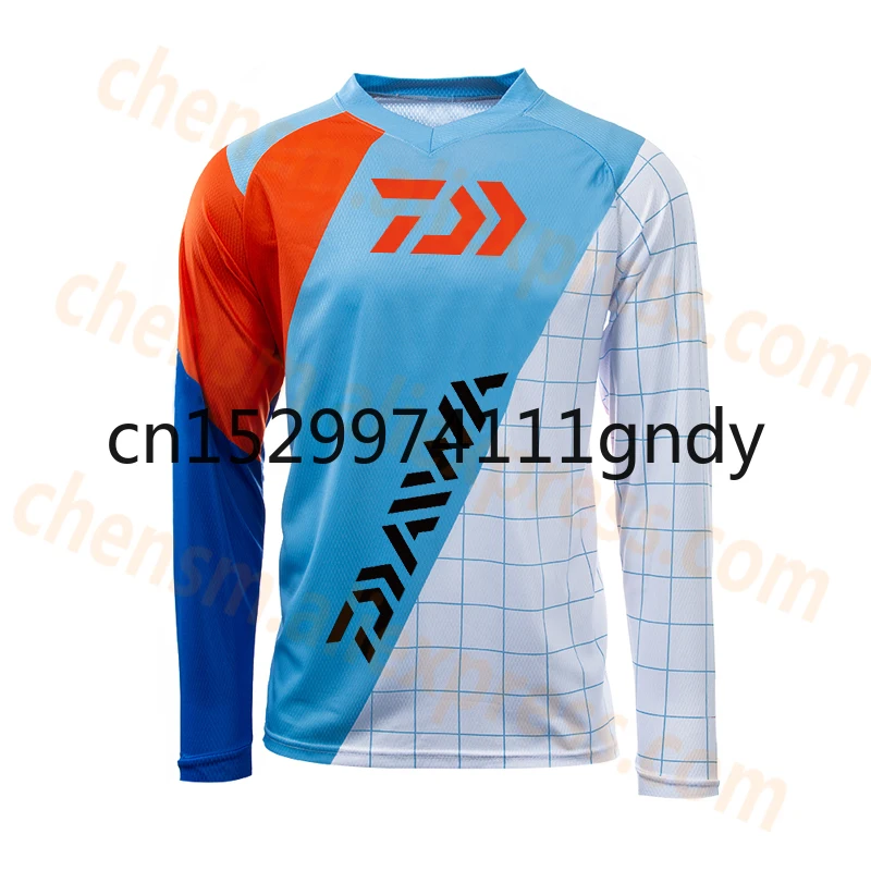 

2020 New Summer Daiwa Fishing Clothes Jersey Men Clothing Fishing Clothes Anti-UV Quick-Dry Breathable Long Sleeve Fishing Shirt